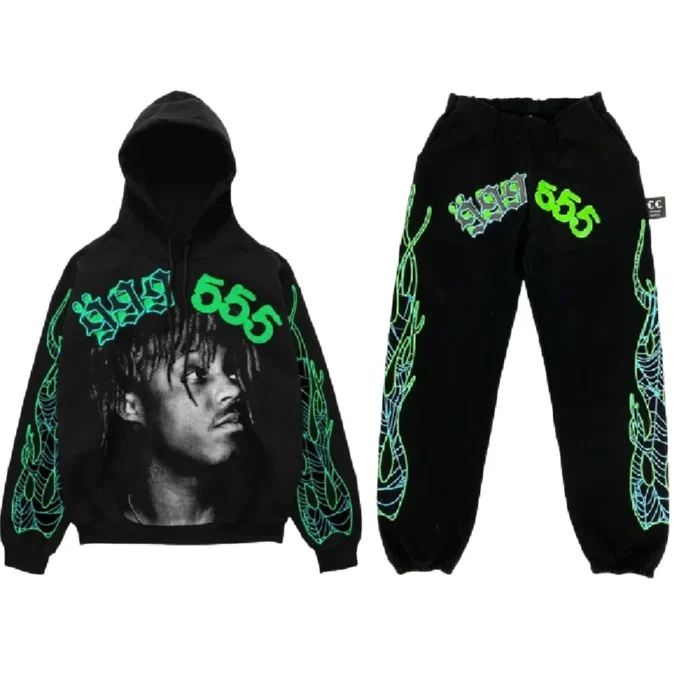 999 Club Black Spider Worldwide Tracksuit