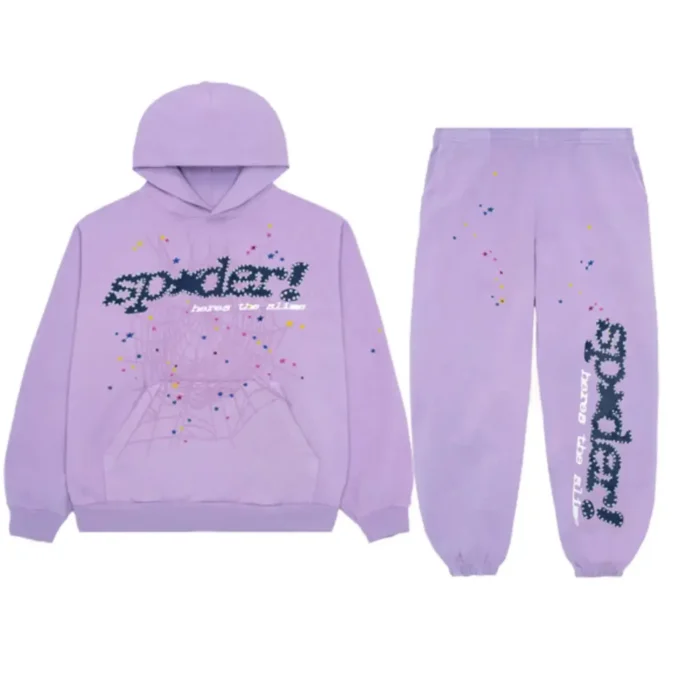 Sp5ders Acai Tracksuit Purple