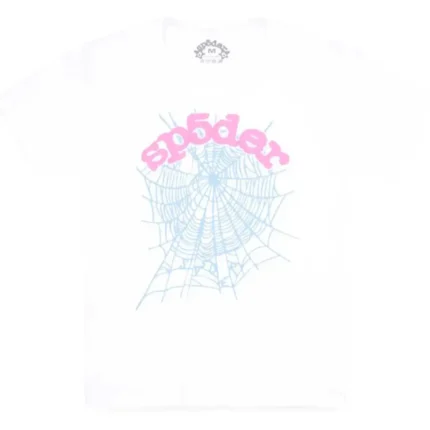 Sp5ders OG Web Baby Tee White