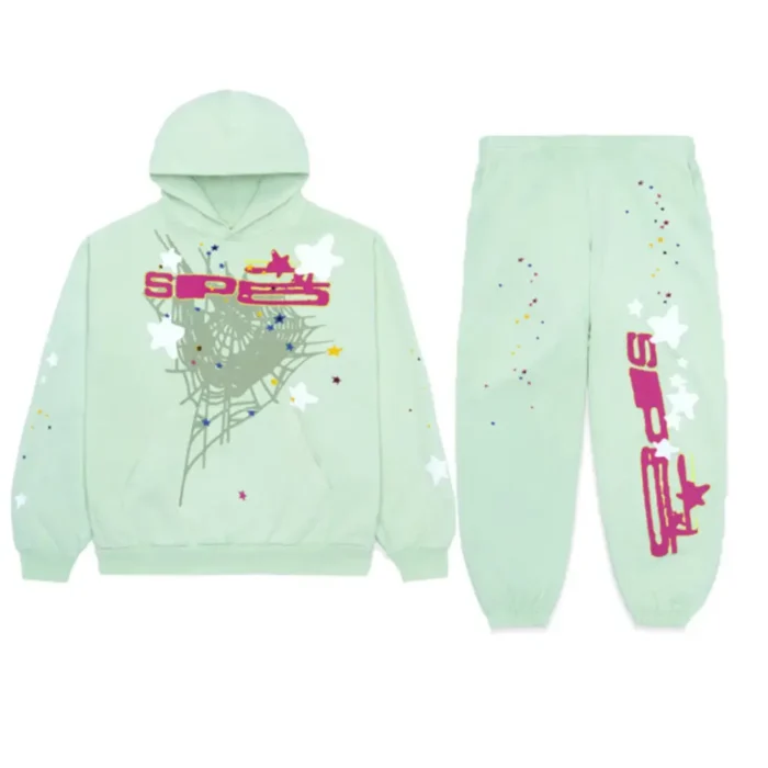 Sp5ders SP5 Tracksuit Mint