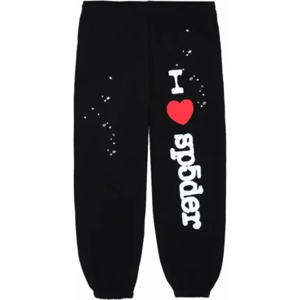 Sp5ders Souvenir SP5 Sweatpants Black