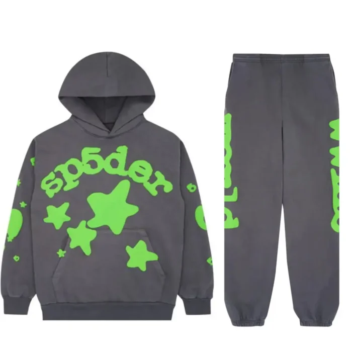 Sp5ders Tracksuit Slate Grey