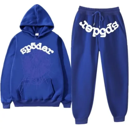 Sp5ders Web Suit Tracksuit Blue