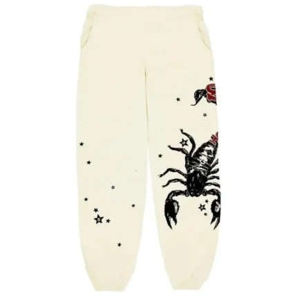 Sp5ders x Mariah The Scientist Scorpion Sweatpant ‘Cream’